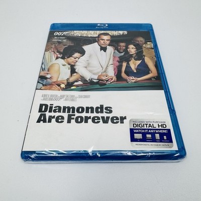 Diamonds Are Forever (Blu-ray Disc, 2015) James Bond 007 Plenty O'Toole Cover