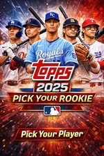 2025 Topps Baseball RC – Pick Your Rookie Card! All Players $.99 - STACK & SAVE!