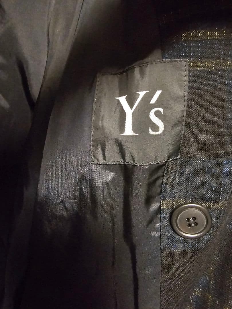 Yohji Yamamoto Y-3 Wool Blend Double Breasted Peacoat image 5