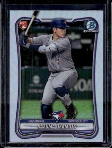 Kazuma Okamoto 2026 Bowman Kazuma Okamoto #28 Blue