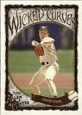 2025 Topps Allen & Ginter #WC-18 David Cone Wicked Curves