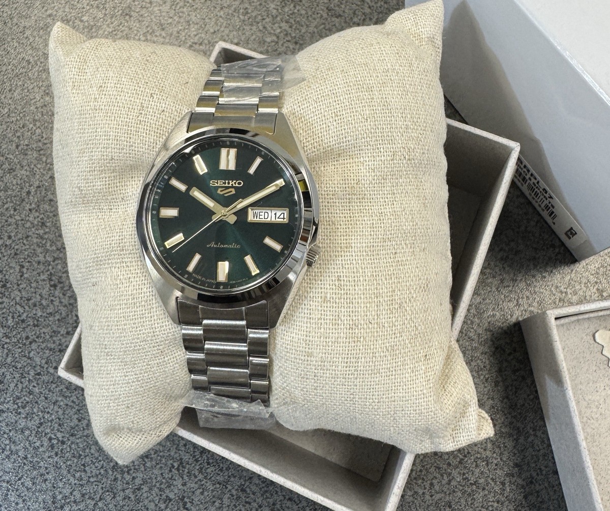 Seiko 5 Sports Automatic SNXS Series Classic Green Dial Watch