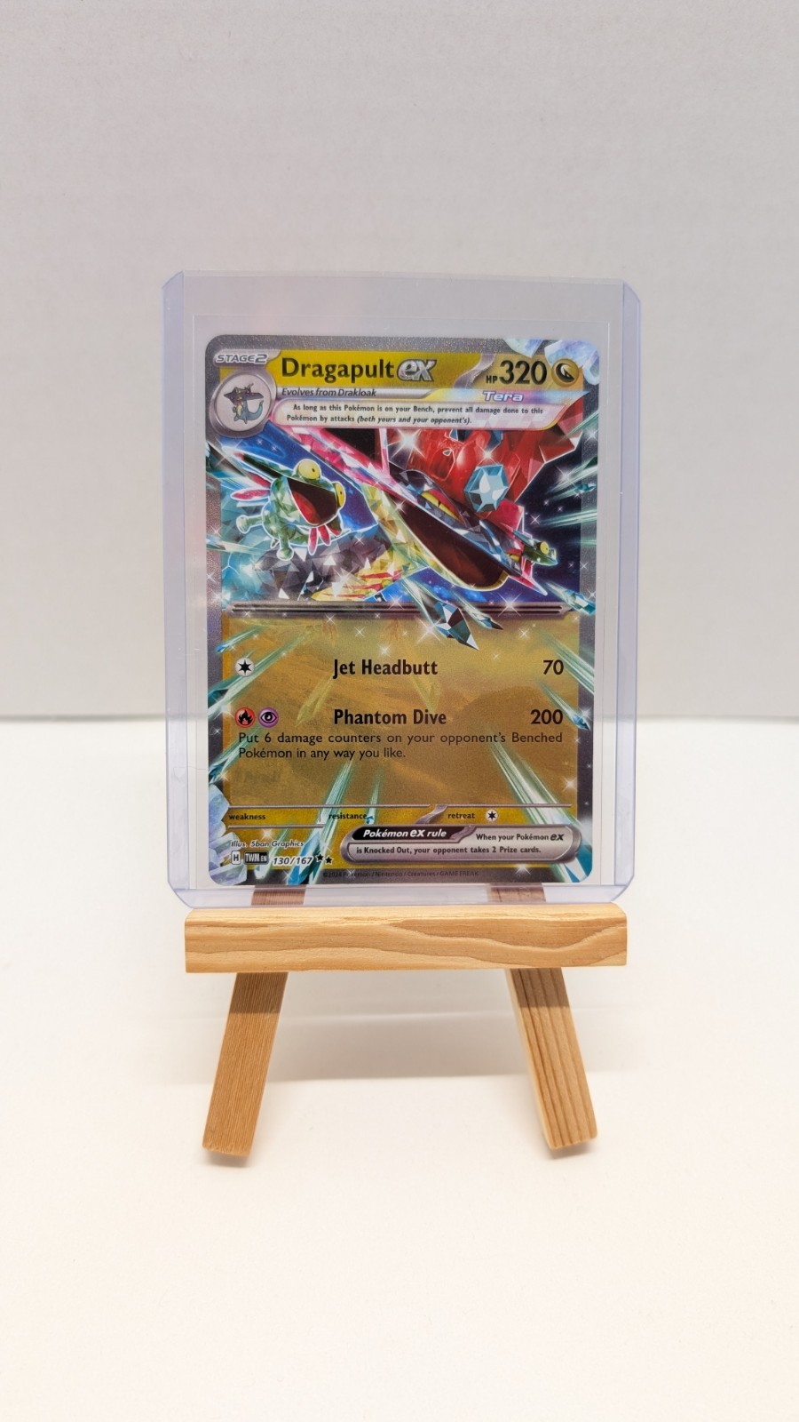 Pokémon TCG, Dragapult Ex 130/167 - Twilight Masquerade 