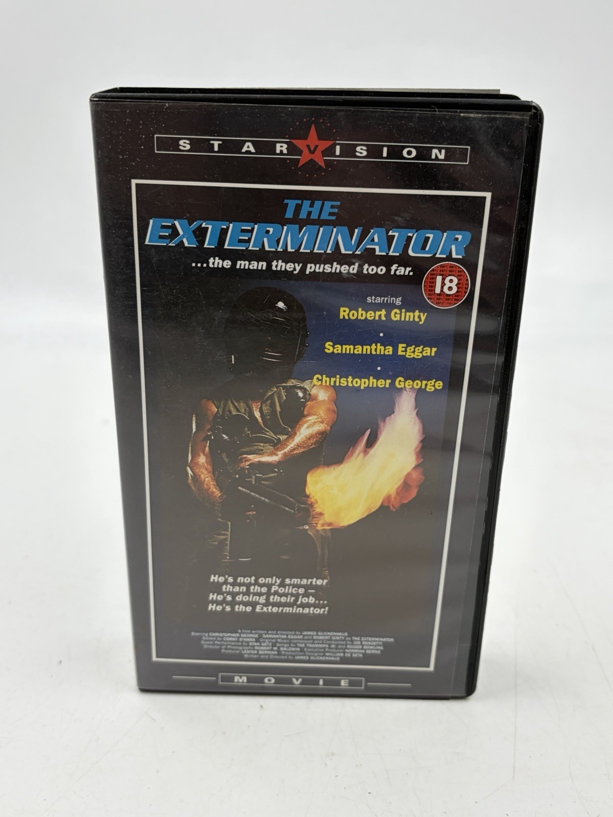 THE EXTERMINATOR UK PAL VHS 1989 Video UK