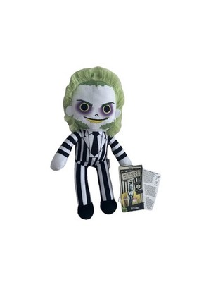 Beetlejuice 2 weiches Plüschtier offizielle Warner Bros Puppe 10,5 Zoll Halloween - NEU