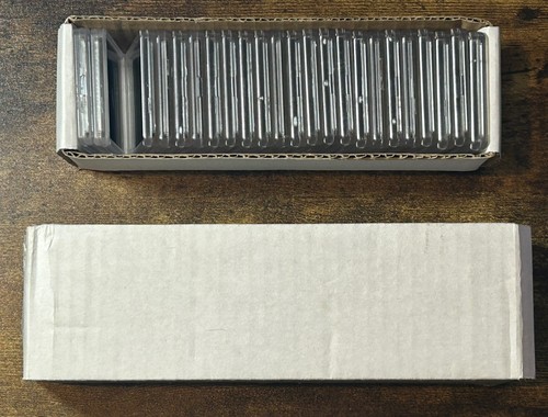 Snaplocks For CENTS/PENNY Coins 23 Clear Plastic Holders 2x2 Square(Used) W/case