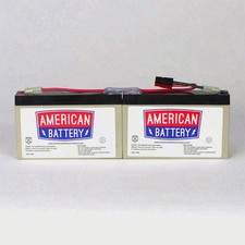RBC18 REPLACEMENT BATTERY PK FOR APC UNITS 2YR WARRANTY NEW NO IMPORT FEES
