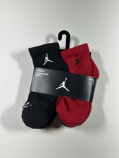  Defect Nike Jordan Youth Legend 6 Pack Ankle Socks Multicolor Small S 3Y-5Y