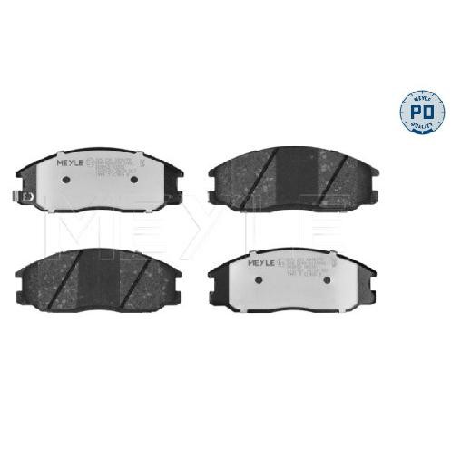 Bremsbelagsatz Scheibenbremse Vorne FüR Ssangyong Actyon QJ 05 Bis 26 Meyle Neu-image