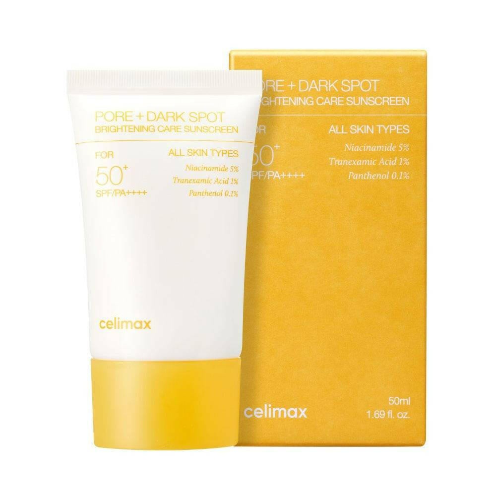 CELIMAX Pore+ Dark Spot Brightening Care Sunscreen 50ml SPF50 - AUTHENTIC