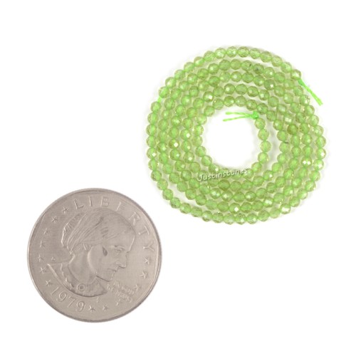 2mm to 3mm Faceted Gemstone round loose beads strand 15.5-16" DIY Jewelry Making - Picture 106 of 143