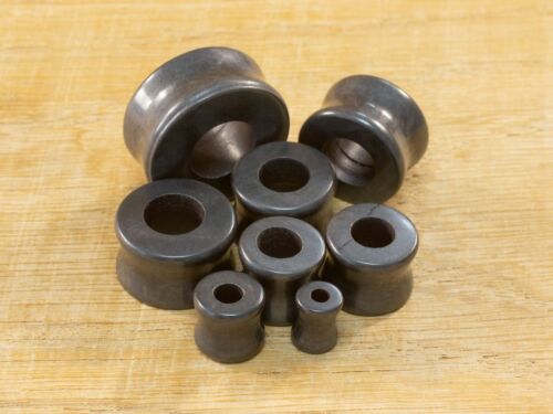 Flesh Plug Ohr Tunnel Stein Ohrdehner Piercing Schmuck Expander Tigerauge Türkis - Bild 3 von 25