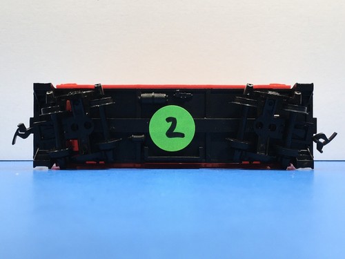 HO Scale “ATSF Santa Fe” 7240 Freight Train Caboose Car #2 - Picture 10 of 12