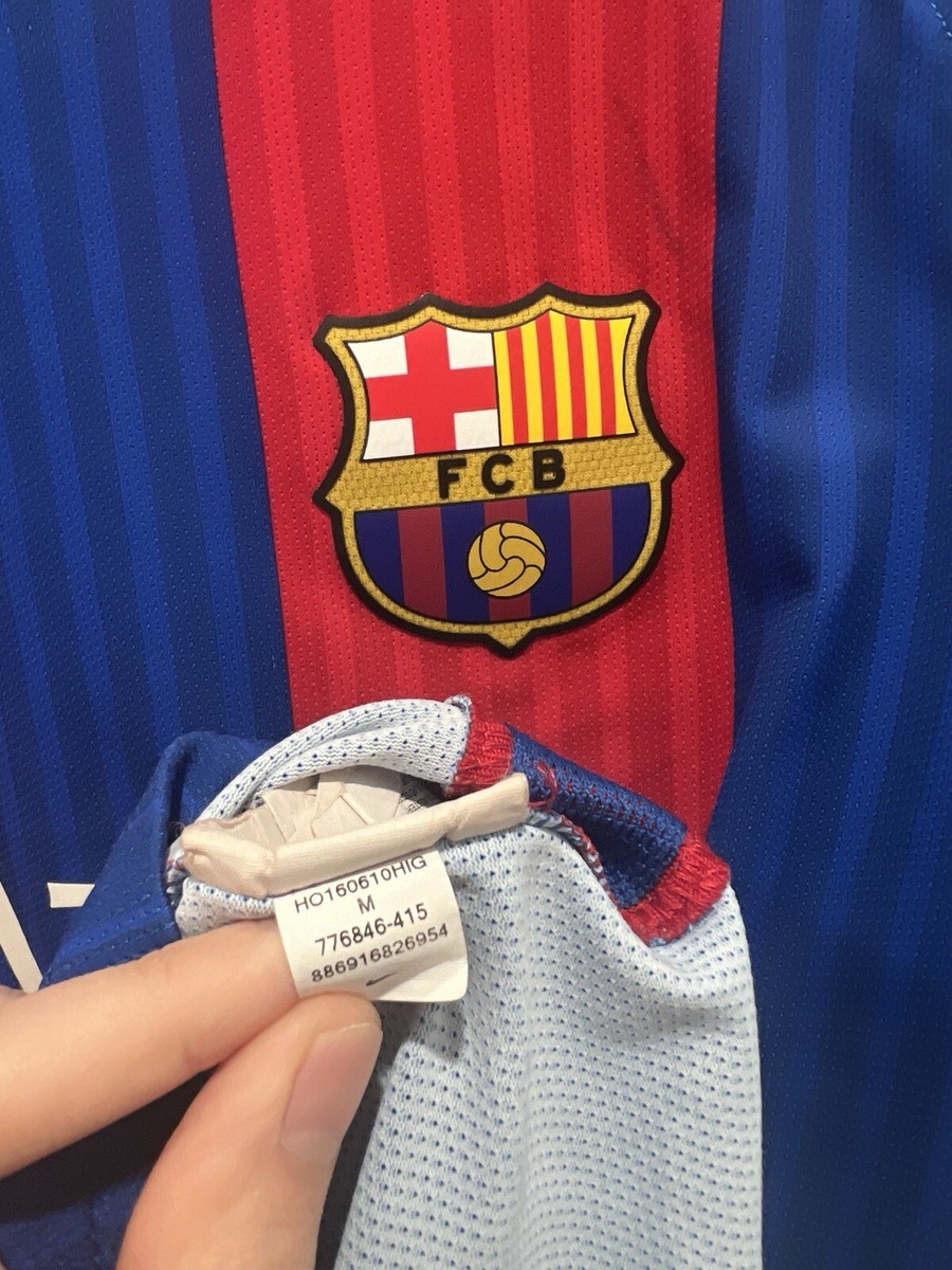 FC Barcelona 2016/17 Home Player Version Jersey - Nike