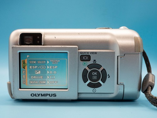 OLYMPUS CAMEDIA C-350 ZOOM DIGICAM CCD DIGITAL CAMERA MACCHINA DIGITALE VINTAGE - Bild 8 von 10