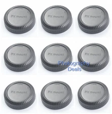 10 x FX XF Mount Rear Lens Cap Back Cover for Fuji X Fujifilm X FX Mount Lens