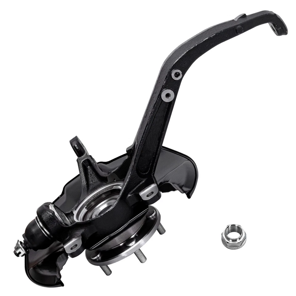 Front Steering Knuckles & Wheel Hub Bearings for 2009 2010-2012 Honda Accord TSX - Image 4 of 4