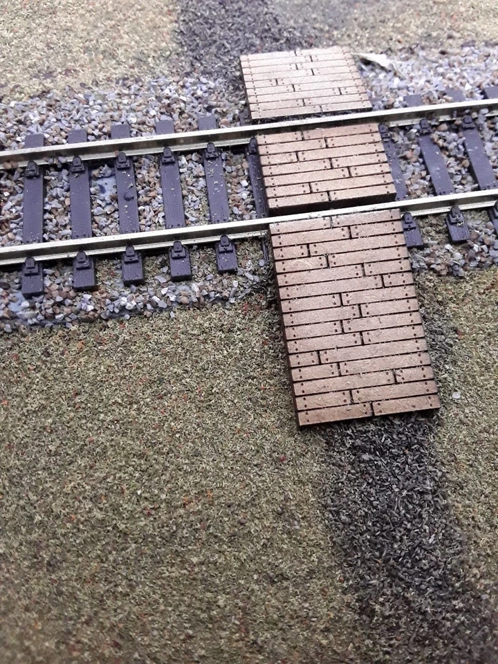 Laser Cut OO Gauge Railway Track Foot or Barrow Crossing Pack of 5 Crossings - Image 2 of 4