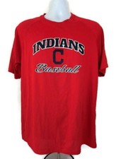 Under Armour  MLB Cleveland Guardians Baseball  Men's T-Shirt  Red  Size M