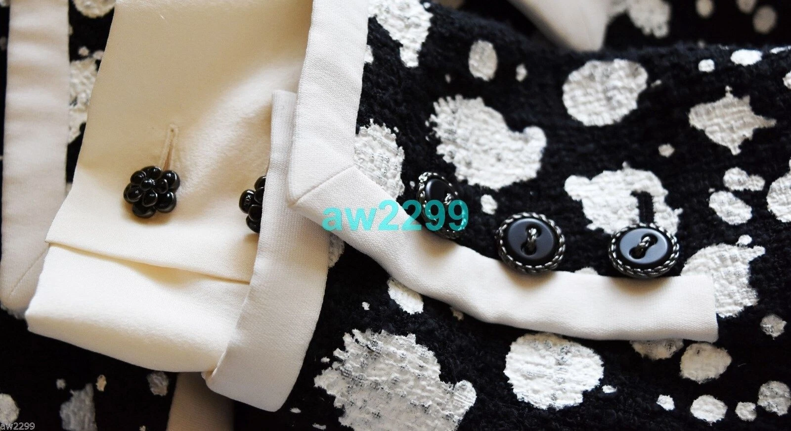 GIACCA CHANEL $6200 NUOVA CON ETICHETTE PRIMAVERA 2015 VERNICIATA TWEED PASSERELLA CAPPOTTO 38 CC LOGO NUOVO