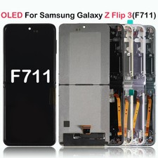 Inner OLED Display LCD Touch Screen Replacement For Samsung Galaxy Z Flip3 F711