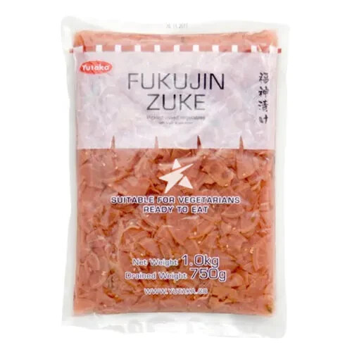 Yutaka Japanese Style Fukujinzuke Pickled Mixed Vegetables with Sesame 1 kg