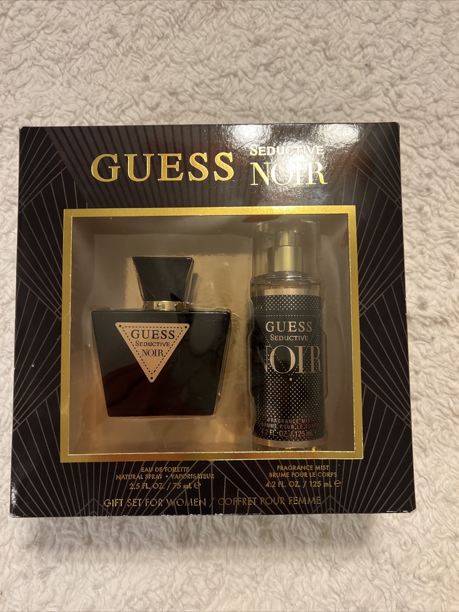 Guess Seductive Noir Piece Gift Set oz EDT Spray Oz Mist