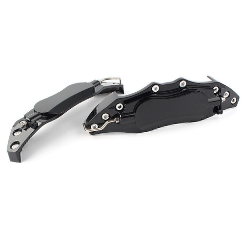 2pcs Car 3D Metal Brake Caliper Covers Universal Front & Rear Large BlACK Wel - Picture 9 of 12
