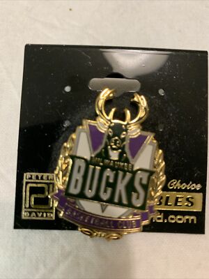 Milwaukee Bucks NBA Basketball Team Collector Pin Peter David