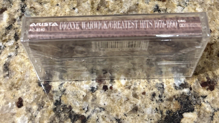 Dionne Warwick Greatest Hits 1979 - 1990 12 track CASSETTE TAPE NEW! - Image 2 of 3