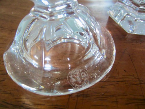 Baccarat Crystal Harcourt Missouri Sugar Condiment Jar + Lid+SPOON Small 3” MINT - Picture 2 of 10