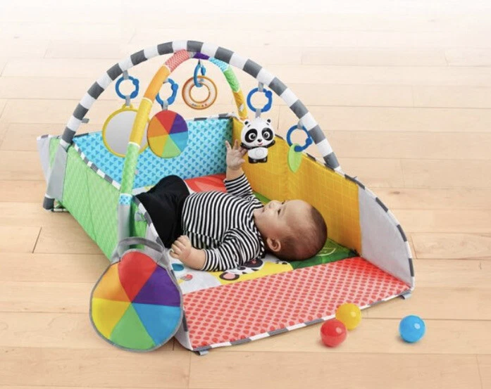 tapete de brincar baby einstein 5 em 1 desenvolvimento precoce - Imagem 2 de 4