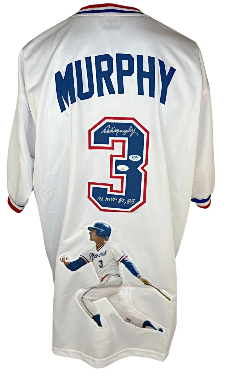 Dale murphy autographed jersey sales