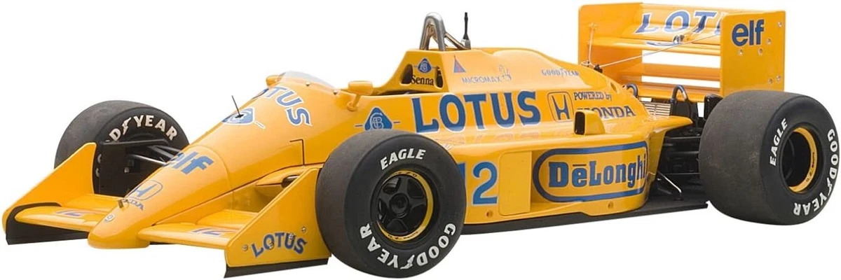 AUTOart 1/18 Lotus 99T Honda F1 Japan GP Ayrton Senna minicar from JP NEW