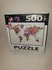 Turner Licensing 500 Pieces World of Love Jigsaw Puzzle Art Guide Included LANG