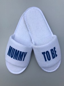 personalised baby slippers