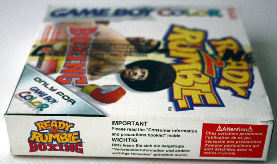 NINTENDO 1999 GAME BOY COLOR READY 2 RUMBLE BOXING GAME MIDWAY NORTEC SEAL NEW ! - Image 4 of 4