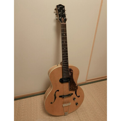 ギター Godin 5th Avenue Kingpin P90 Natural Full Acoustic Electric Guitar Godin 5th Avenue Kingpin P90