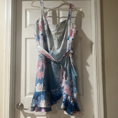 City Chic Dress XL/22 Blue Floral | eBay City Chic Dress XL/22 Blue Floral | eBay