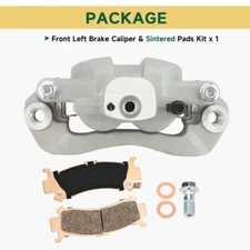 Front Right Brake Caliper w/Pad for Honda Pioneer 1000 SXS1000M3/M5/M6 2016-2023