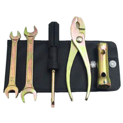 #ad Motorcycle Repair Tools Kit Screwdriver Pliers Wrench Spark Plug Sleeve Remover $17.17