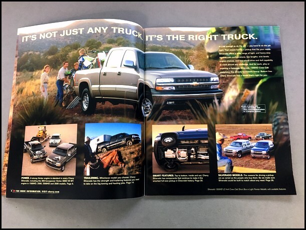 2002 Chevrolet Silverado Truck 54-page Sales Brochure Catalog - 2500 3500HD Crew