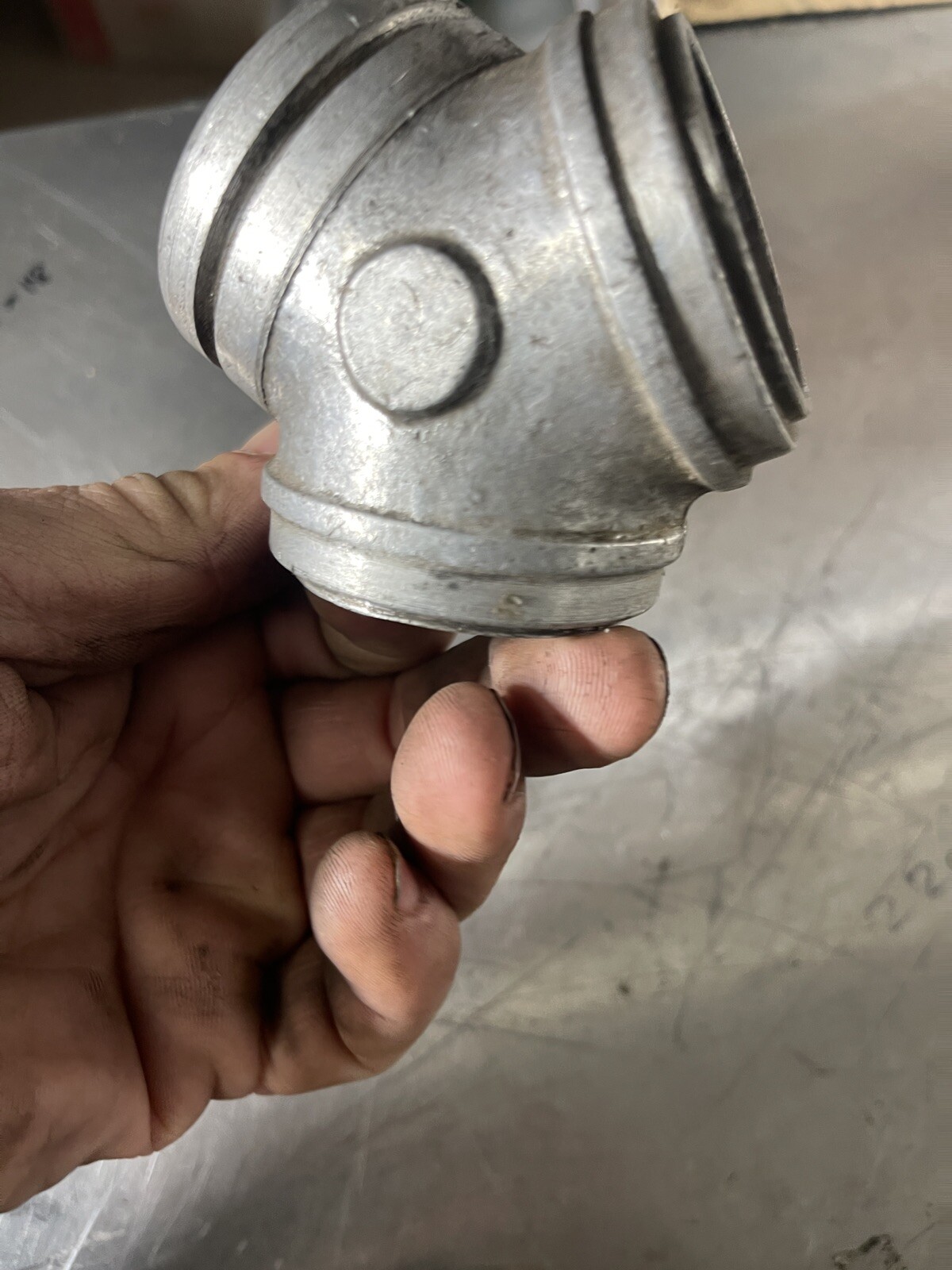 Harley Davidson Shovelhead Carb Carburetor Manifold Shovel Bobber