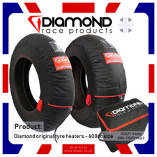 DIAMOND RACE PRODUCTS - ORIGINAL TYRE WARMERS TO FIT 600cc - 17" 190 REAR