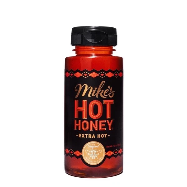 Mike's Extra Hot Honey - Made with 100% Pure Honey & Real Chili Peppers - 12 oz