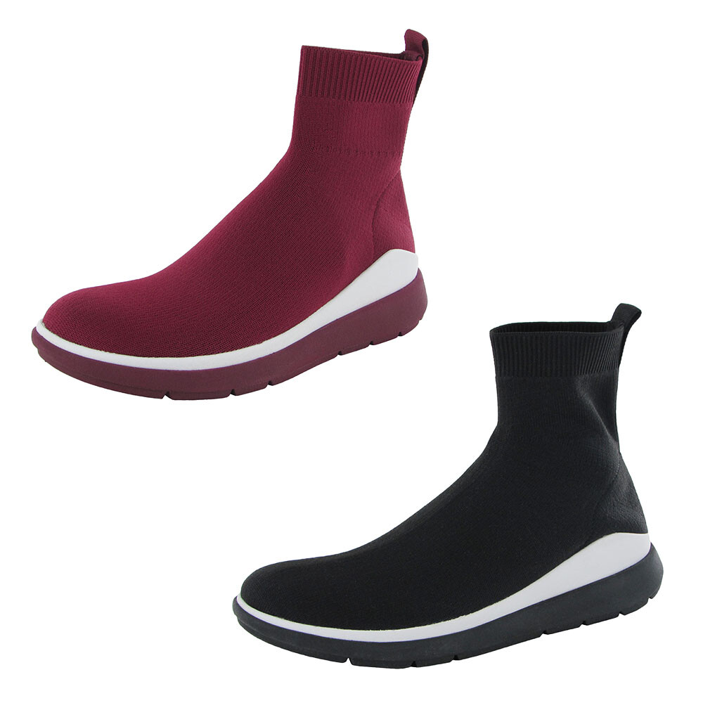 Rapid Knit High Top Bootie Shoes 