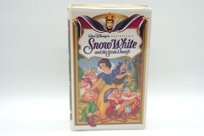 Walt Disney VHS Snow White and the seven Dwarfs Schneewittchen englisch NTSC
