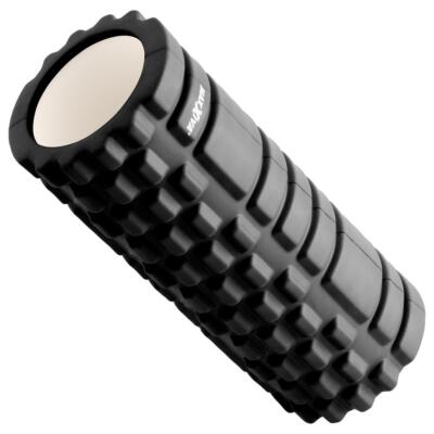 MAXXIVA Massagerolle schwarz 33x14 cm Faszienrolle Trainings-Rolle Fitness Foam