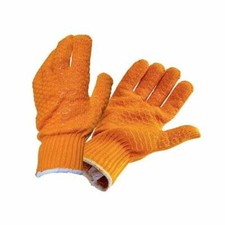 Orange Gripper Gloves