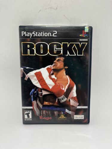 Rocky (Sony PlayStation 2, 2002) Complete With The Manual And Reg. Card - Tested